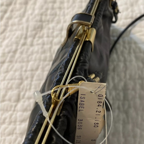 VINTAGE Genuine Leather Isabel Clutch Handbag Made In USA Style 33 NWT - Picture 4 of 6